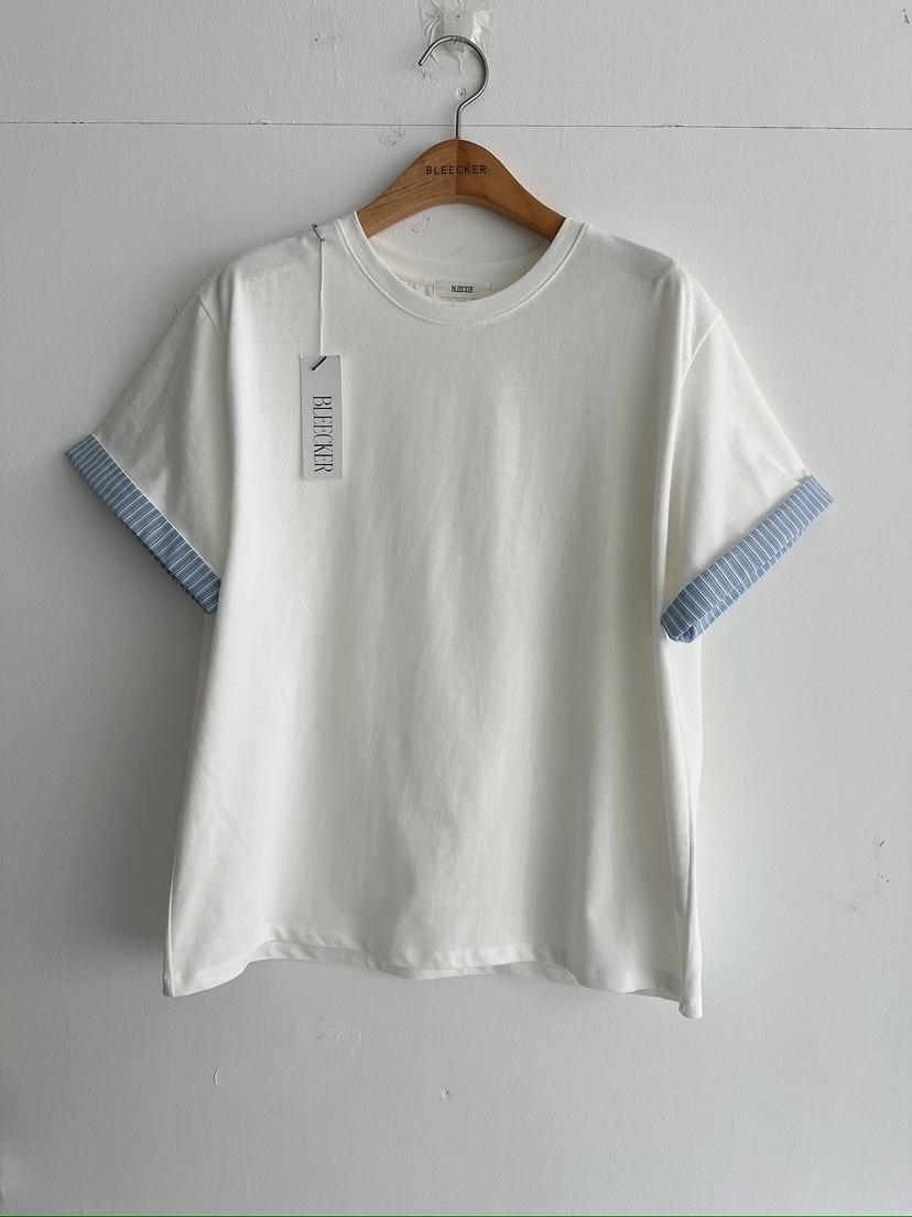 BLEECKER東大門實拍女裝新款熱賣休閑推薦人氣職業26春夏T恤BLEECKERT恤