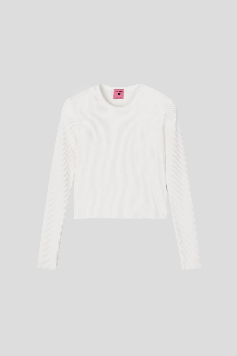 OURWAVE/OUR ROOM韓國直郵女裝新款26春夏時尚真品長袖T恤Our Wave/Our Room長袖T恤