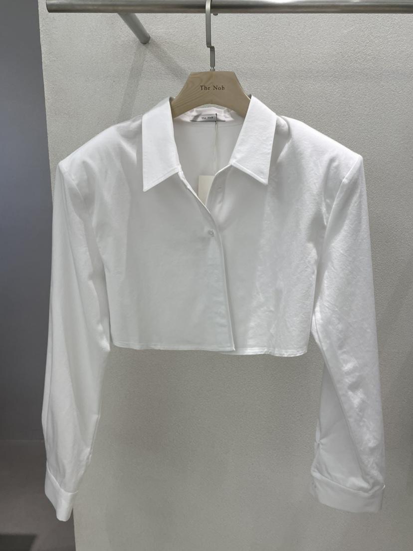 NOB韓國直郵女士新品真品26春夏職業人氣時尚熱賣襯衫蕾絲衫NOB襯衫/蕾絲衫