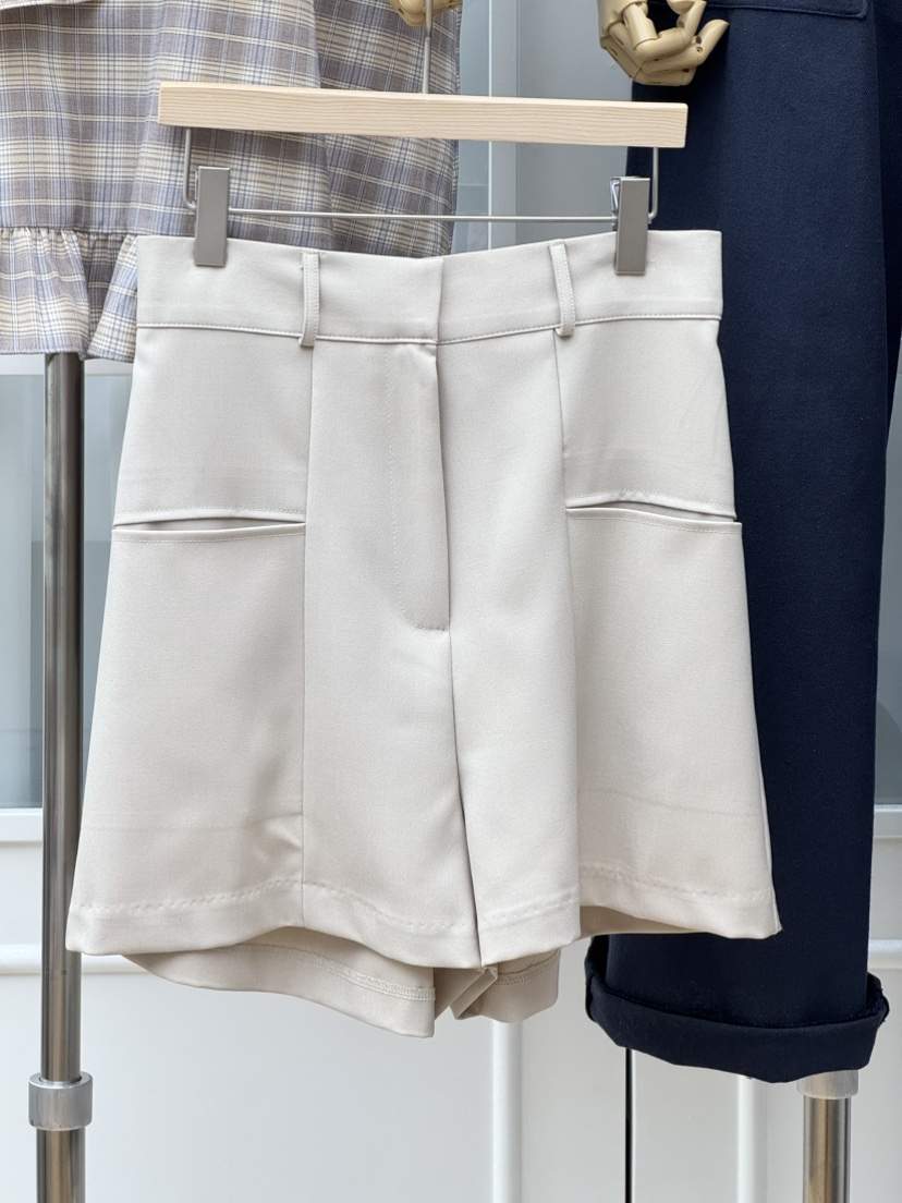 RE:FRESH-L韓國直郵女裝新款職業26春夏熱賣時尚短褲口袋RE:FRESH短褲