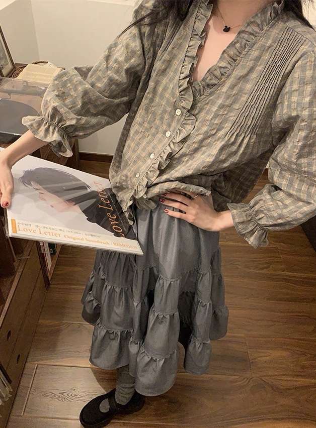 VIVANI韓國直郵女士新品26春夏時尚推薦人氣職業襯衫蕾絲衫VIVANI襯衫/蕾絲衫