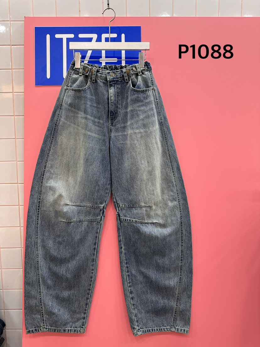 ITZEL東大門代購女裝新品26春夏真品推薦時尚休閑人氣牛仔褲ITZEL牛仔褲