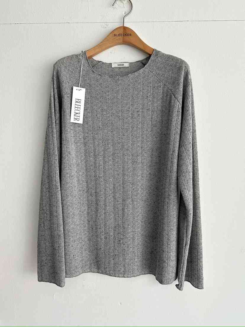BLEECKER韓國代購女裝新款推薦時尚職業26春夏熱賣長袖T恤BLEECKER長袖T恤