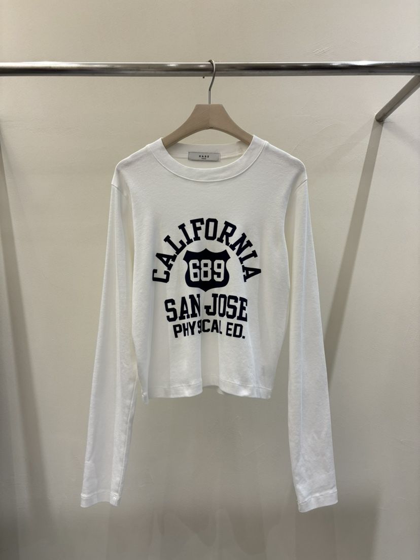 MABE韓國代購女士新品職業時尚人氣26春夏熱賣推薦長袖T恤MABE長袖T恤