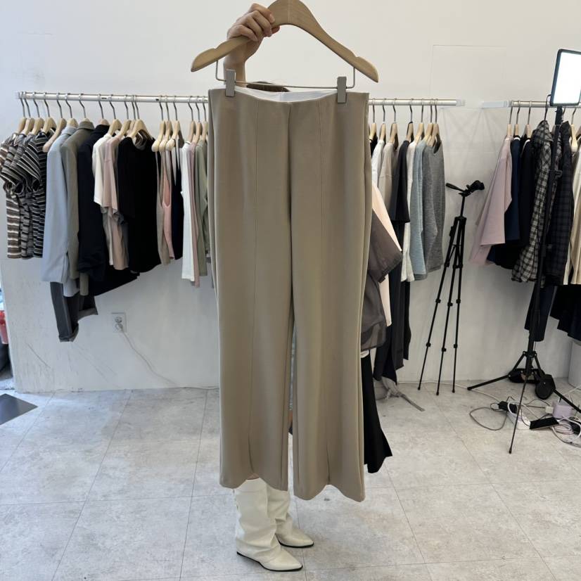 FUNNY POWDER韓國直郵女裝新品推薦休閑熱賣人氣休閑褲喇叭THE FUNNY休閑褲