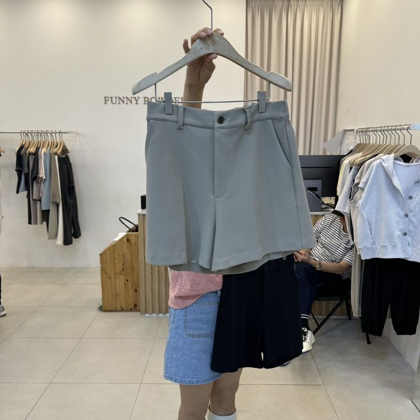 FUNNY POWDER東大門實拍女士新款時尚人氣熱賣休閑26春夏短褲THE FUNNY短褲