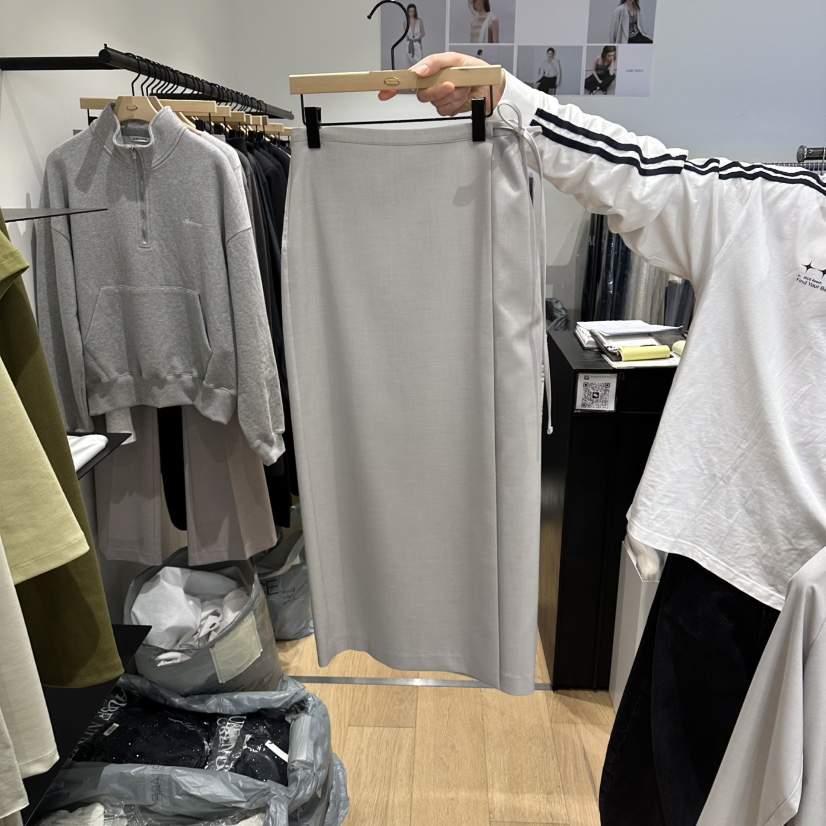 aube nunt東大門實拍女士新品人氣26春夏時尚熱賣休閑長裙aube nunt長裙