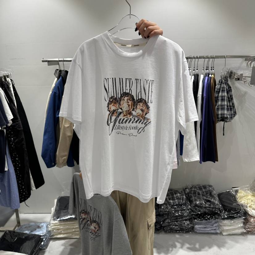 COMBO韓國代購女裝新款職業人氣真品休閑時尚推薦26春夏T恤COM_BOT恤