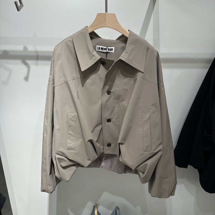 LAMINEDOR東大門直郵女士新款真品26春夏襯衫蕾絲衫雙排扣LA MINE DOR襯衫/蕾絲衫