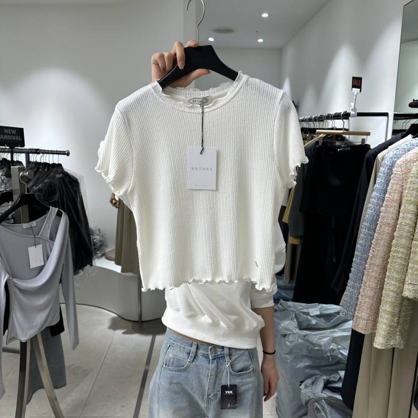 BETHEL東大門代購女裝新款休閑真品人氣26春夏熱賣時尚T恤BETHELT恤