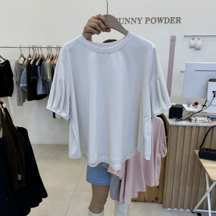 FUNNY POWDER東大門直郵女裝新品人氣熱賣推薦休閑時尚T恤THE FUNNYT恤