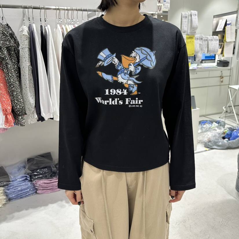 COMBO東大門代購女士新款真品熱賣26春夏休閑推薦長袖T恤COM_BO長袖T恤