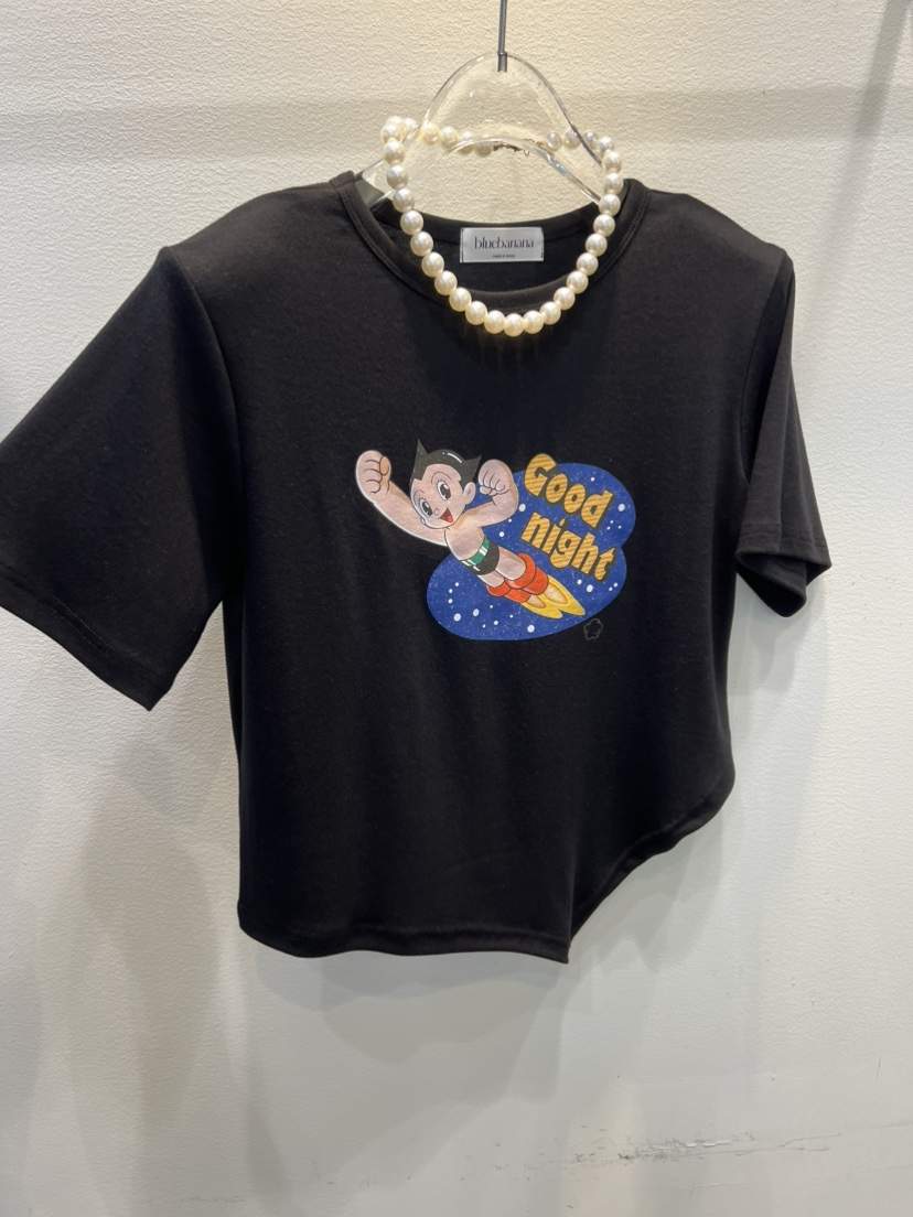 BLUE BANANA韓國代購女士新品26春夏休閑人氣T恤不含配飾BLUE BANANAT恤