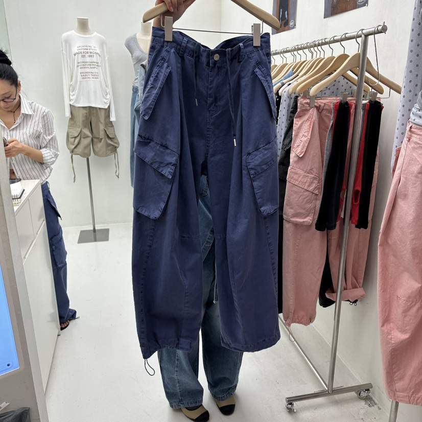 CHAV韓國直郵女裝新款熱賣時尚26春夏職業休閑推薦休閑褲CHAV休閑褲