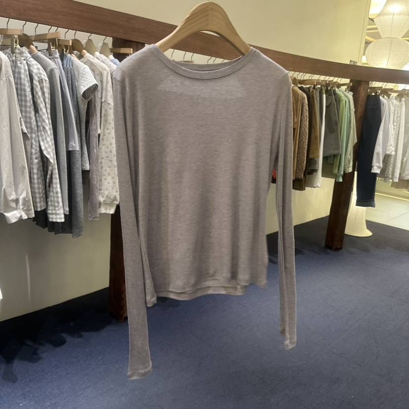 FURE韓國代購女裝新品26春夏推薦熱賣時尚真品人氣長袖T恤FURE長袖T恤