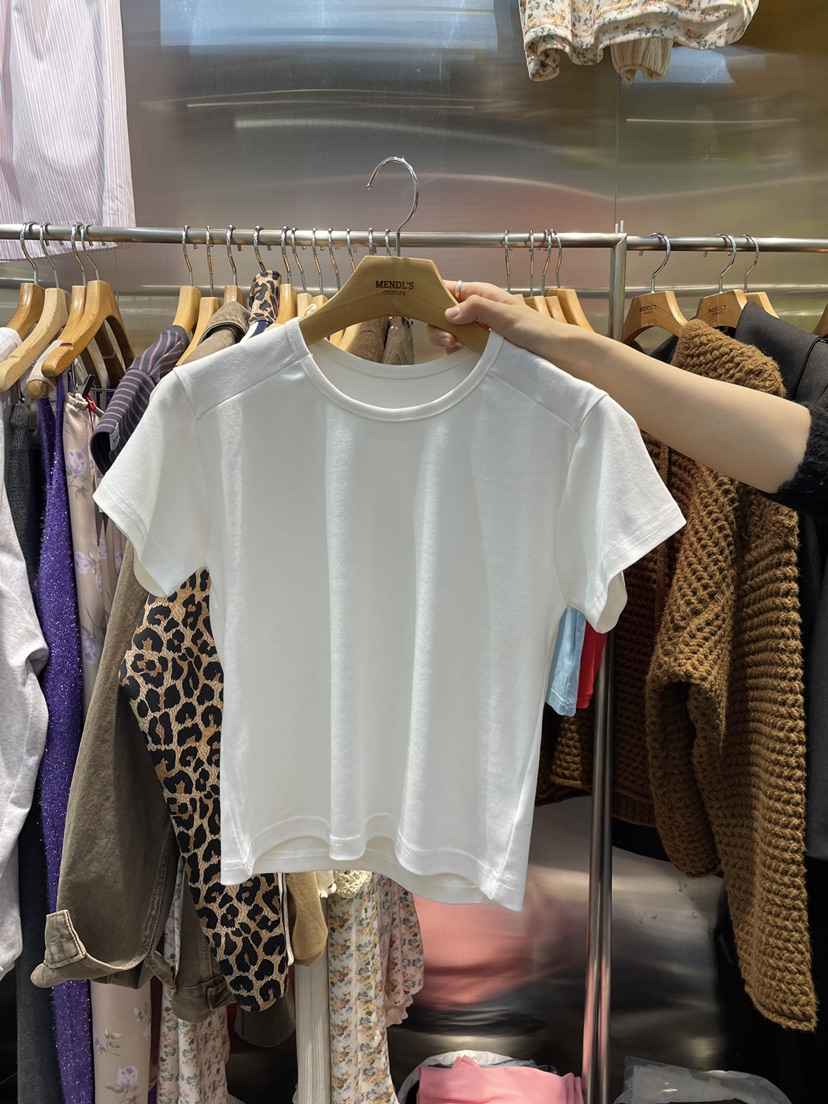 MENDL S韓國直郵女士新品熱賣真品26春夏休閑推薦時尚T恤MENDL ST恤