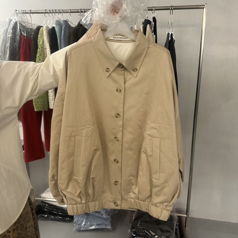 DOUBLE STANDARD/LE SMOKING/MAISONSTAFF東大門直郵女士新品推薦夾克棉質MAISONSTAFF夾克