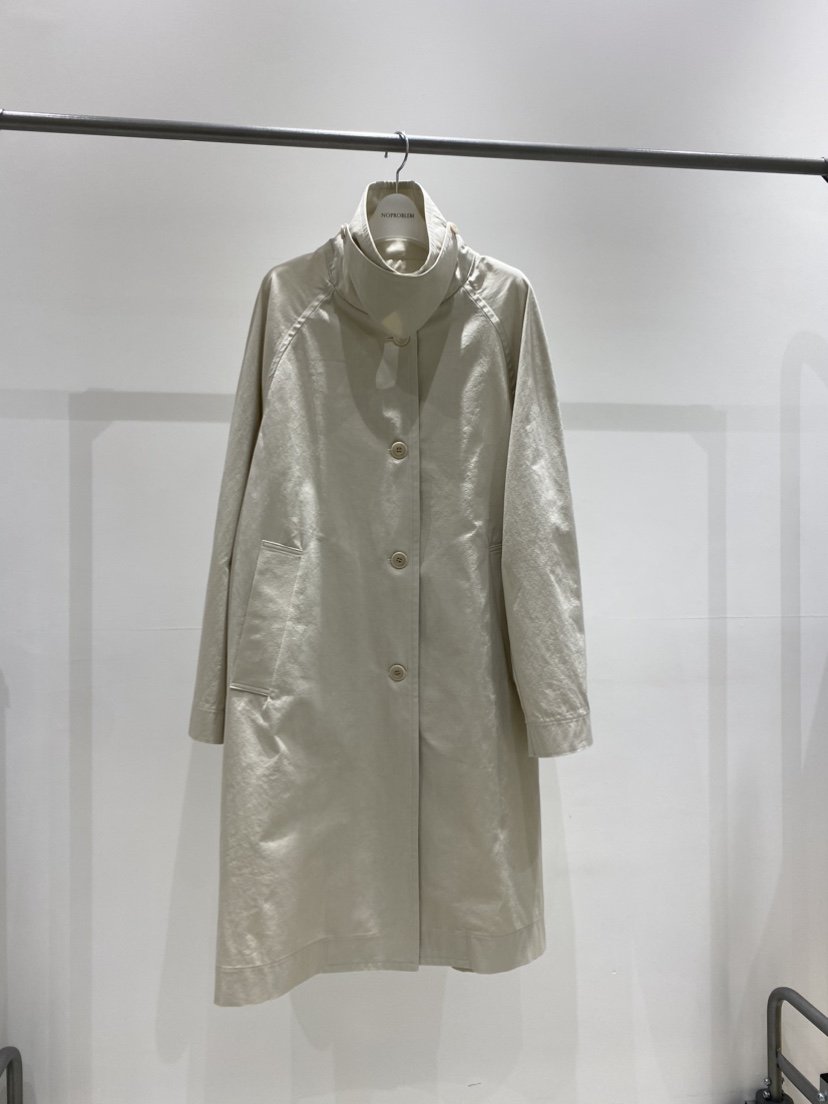 NOPROBLEM韓國代購女裝新品人氣26春夏熱賣推薦休閑長款風衣NOPROBLEM長款風衣