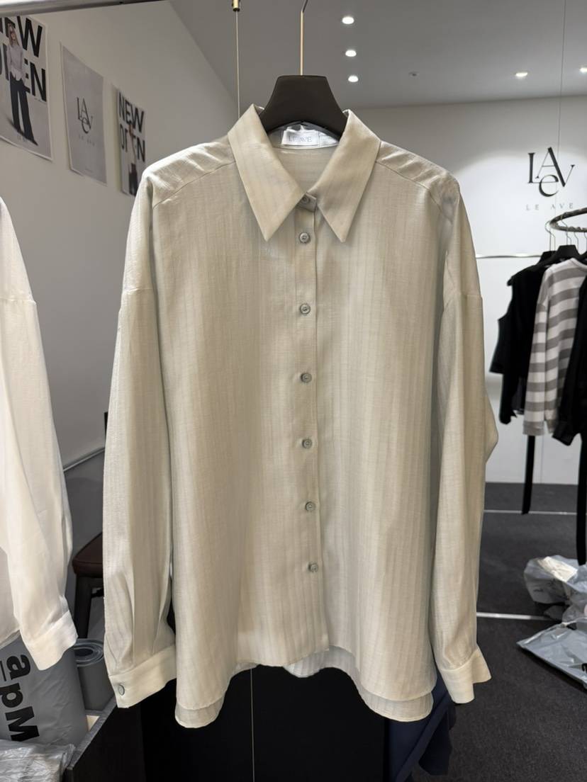 LE AVE東大門代購女裝新款26春夏熱賣推薦職業襯衫蕾絲衫LE AVE襯衫/蕾絲衫