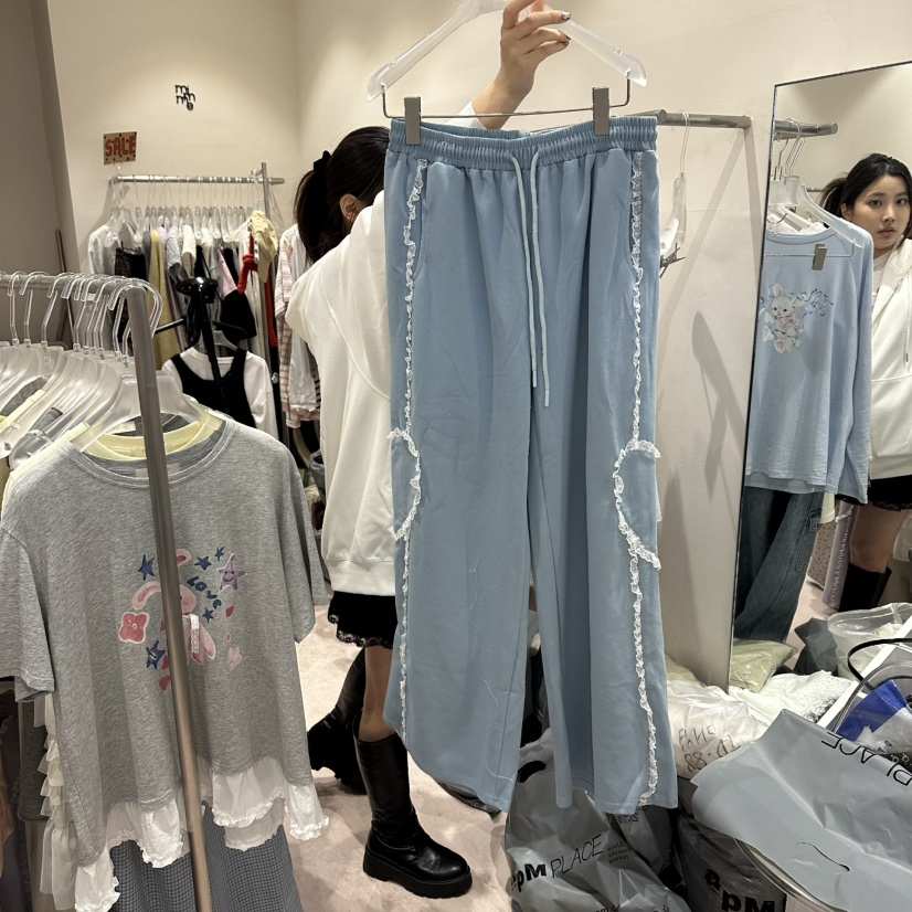 MIMME/LOOKK韓國東大門代購女士新品熱賣時尚休閑休閑褲MIMME/LOOKK休閑褲