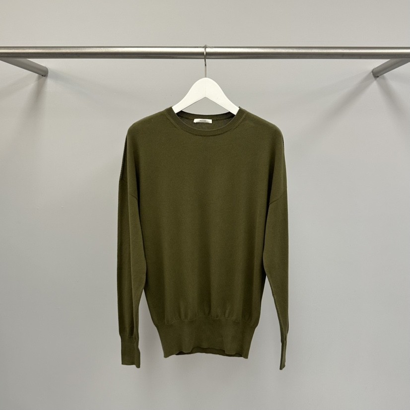 WATER/RIVER韓國直郵實拍女裝新品休閑26春夏針織衫棉質圓領WATER/RIVER針織衫