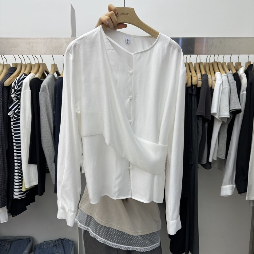 SPECIAL韓國直郵女裝新品休閑熱賣真品職業時尚襯衫蕾絲衫SPECIAL襯衫/蕾絲衫