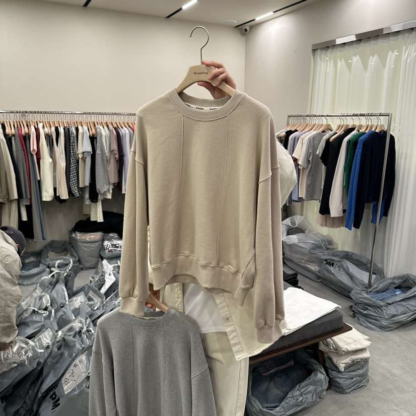 URBANSTORY/REMAKING韓國東大門代購女裝新品熱賣衛衣皮革Remaking/URBANSTORY衛衣