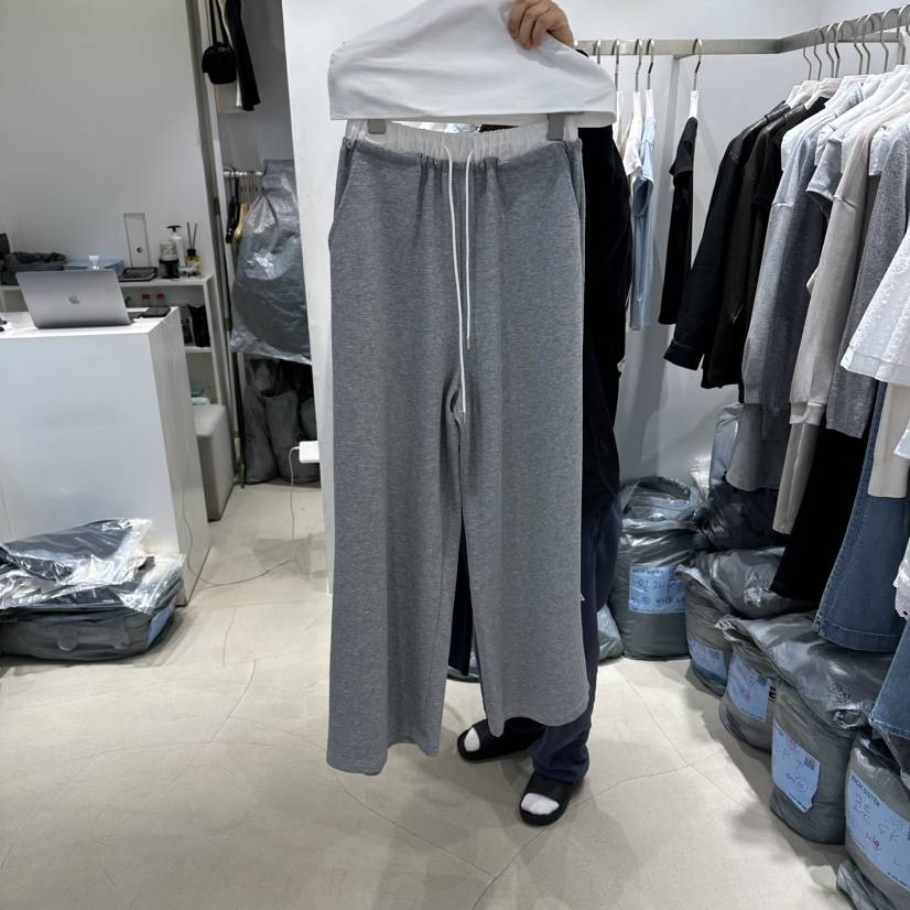 RICH SISTER韓國直郵實拍女士新款休閑26春夏時尚休閑褲RICH SISTER休閑褲