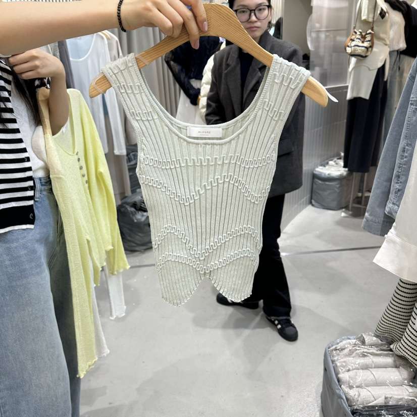 ALEGRE韓國東大門代購女士新品26春夏職業熱賣推薦吊帶背心ALEGRE吊帶/背心