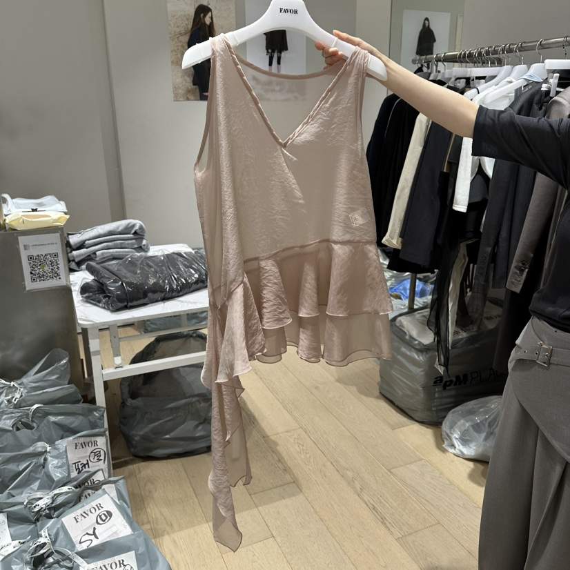 FAVOR-P韓國代購女裝新品推薦時尚熱賣職業人氣吊帶背心FAVOR-P吊帶/背心
