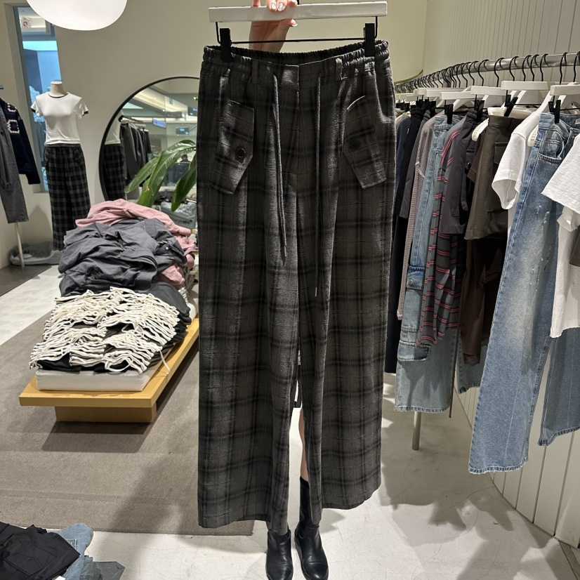 GRADE韓國代購女士新品26春夏職業休閑推薦人氣熱賣休閑褲GRADE休閑褲