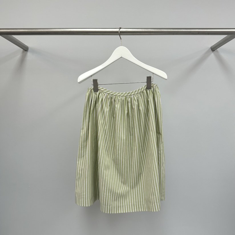 WATER/RIVER韓國直郵女士新款推薦26春夏職業時尚長裙條紋WATER/RIVER長裙