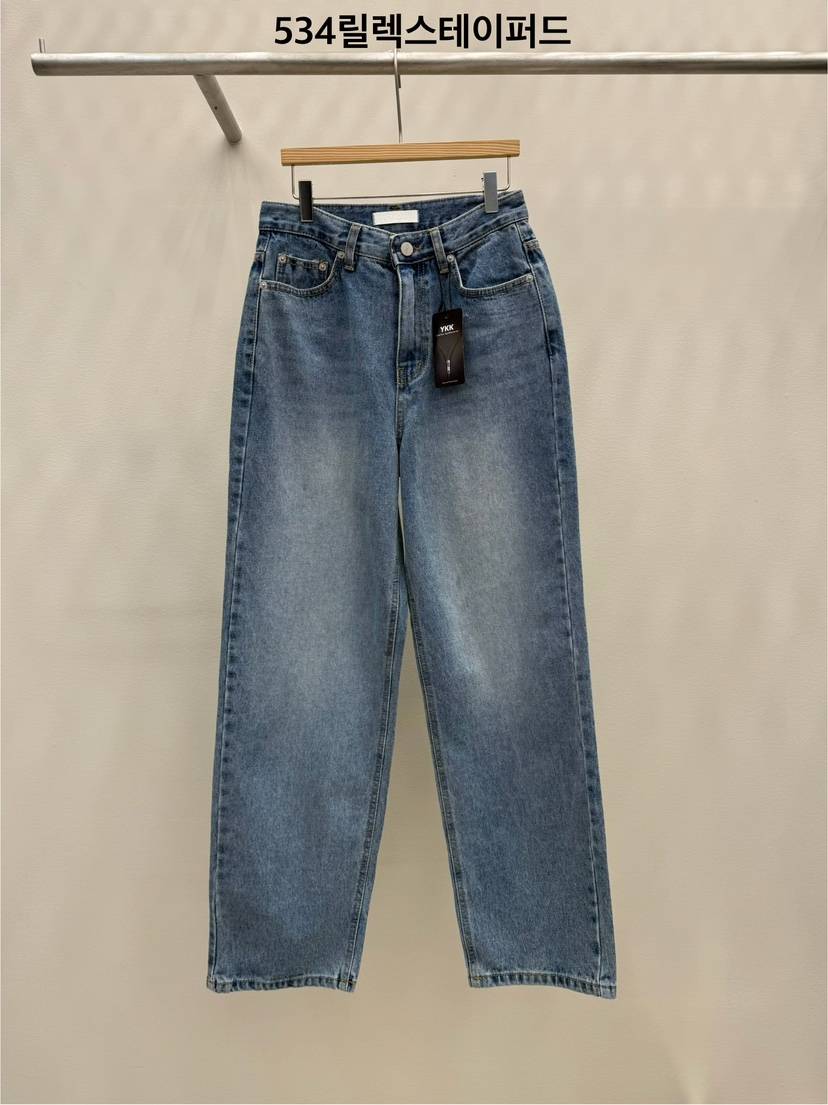 EOOB/LAMEREI韓國東大門代購女士新品休閑26春夏熱賣牛仔褲EOOB/LAMEREI牛仔褲