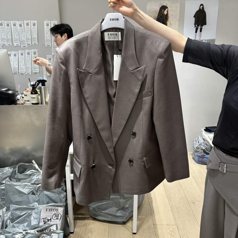 FAVOR-P韓國直郵實拍女士新款職業人氣時尚熱賣休閑夾克FAVOR-P夾克