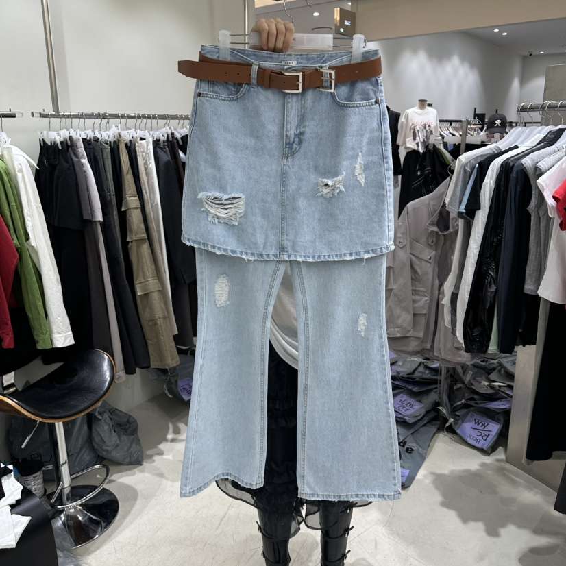 BENE韓國代購女士新款職業時尚熱賣人氣推薦裙褲不含腰帶BENE裙褲