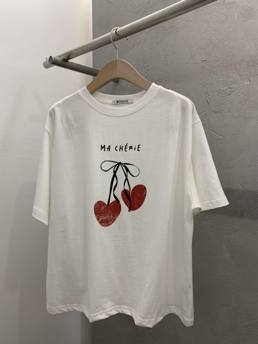 MOSAIC韓國東大門代購女裝新品職業休閑時尚熱賣26春夏T恤MOSAICT恤