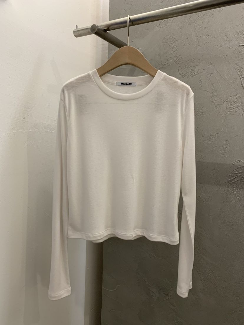 MOSAIC韓國代購女裝新品休閑熱賣推薦26春夏人氣時尚長袖T恤MOSAIC長袖T恤