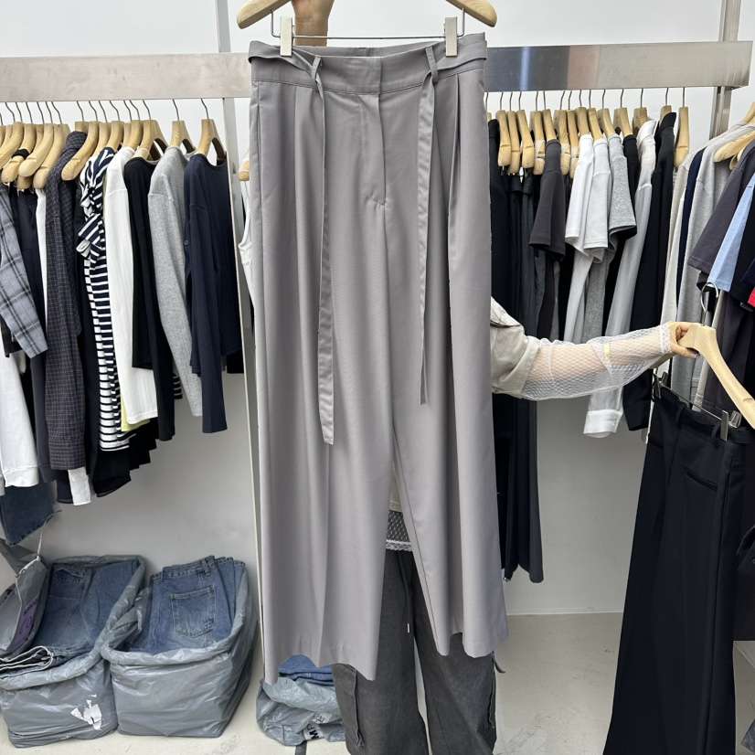 SPECIAL韓國直郵女士新款人氣時尚推薦26春夏休閑褲含腰帶SPECIAL休閑褲