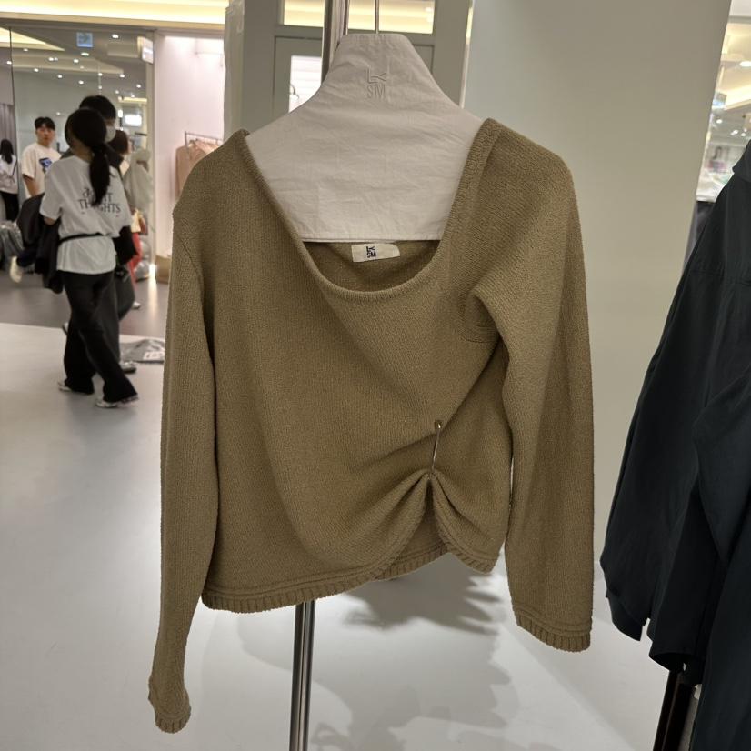 LOVE YOU SO MUCH/MORE THAN YESTERDAY韓國直郵實拍女士新品26春夏針織衫含飾品LYSM/MORE THAN YESTERDAY針織衫