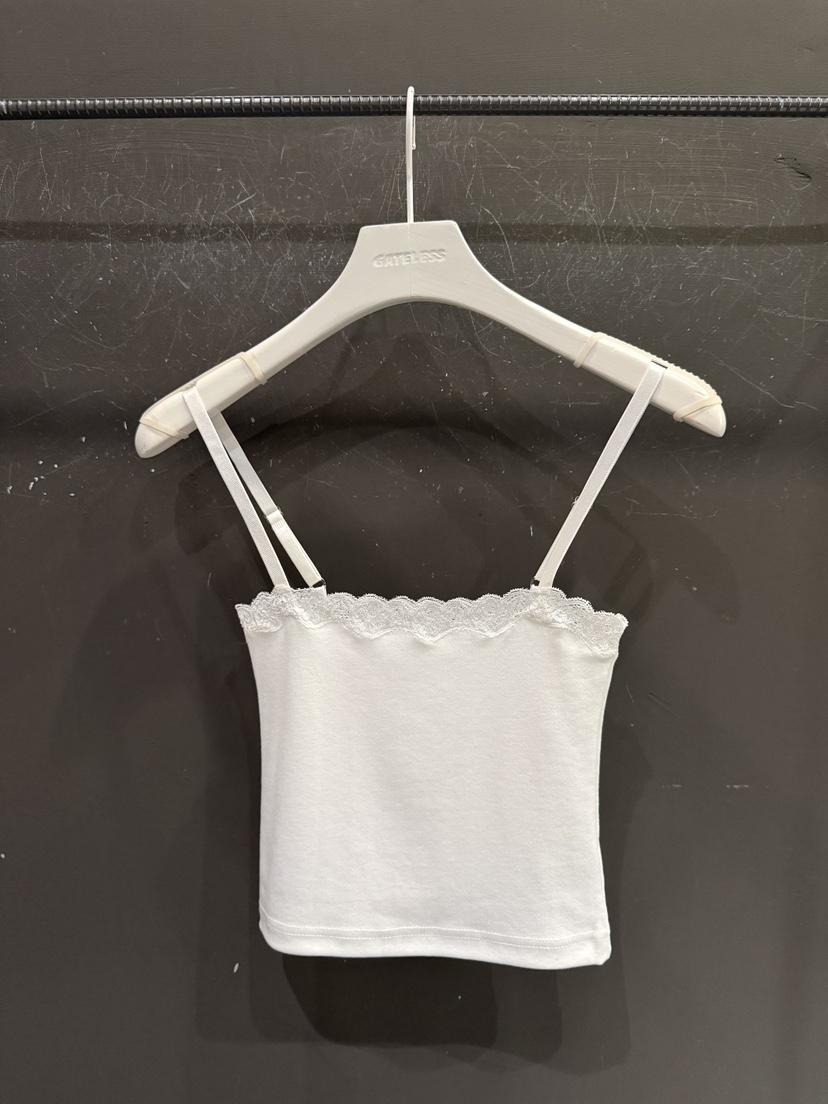 GATELESS韓國代購女裝新品時尚熱賣職業26春夏吊帶背心蕾絲GATELESS吊帶/背心