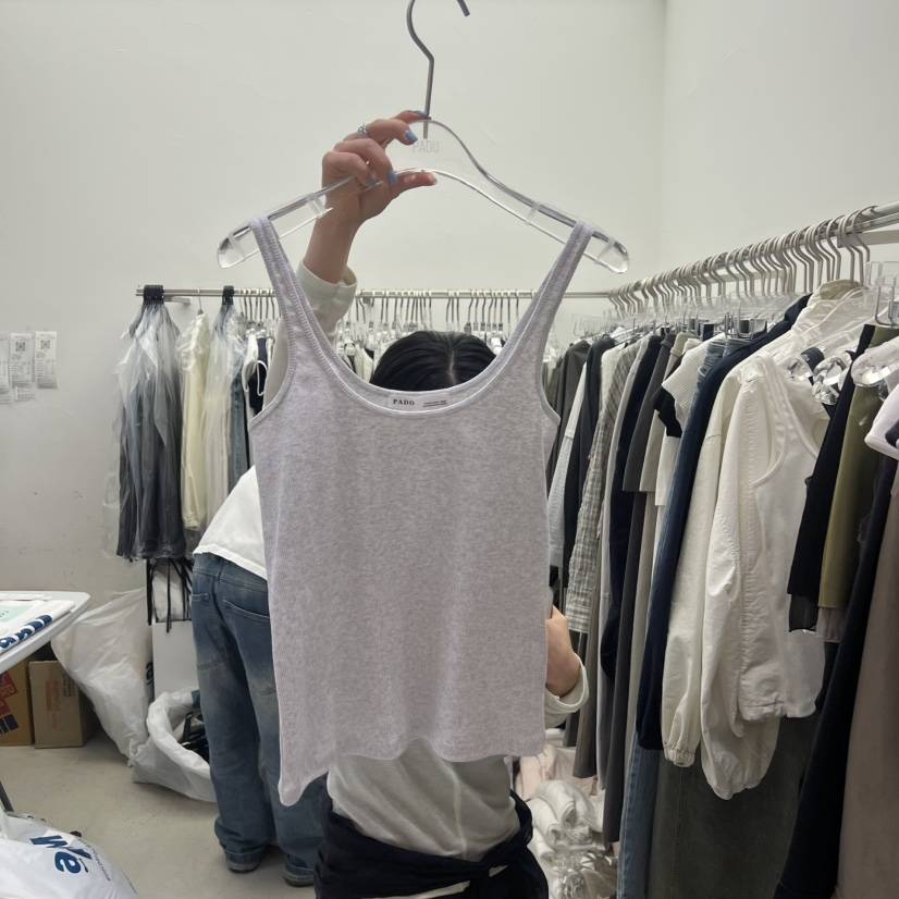 PADO韓國東大門直郵女士新品人氣時尚職業熱賣休閑吊帶背心PADO吊帶/背心