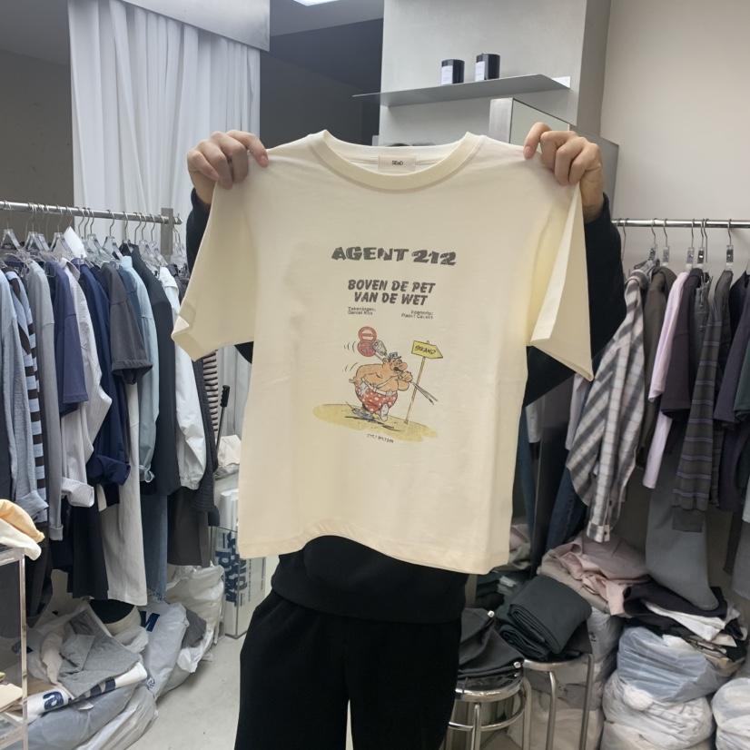 LEESEED-A韓國直郵實拍女士新款職業推薦休閑26春夏人氣T恤SEeD/LEESEEDT恤