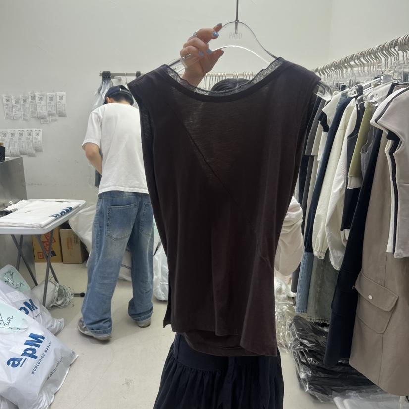 PADO韓國東大門直郵女士新品推薦時尚職業26春夏吊帶背心PADO吊帶/背心