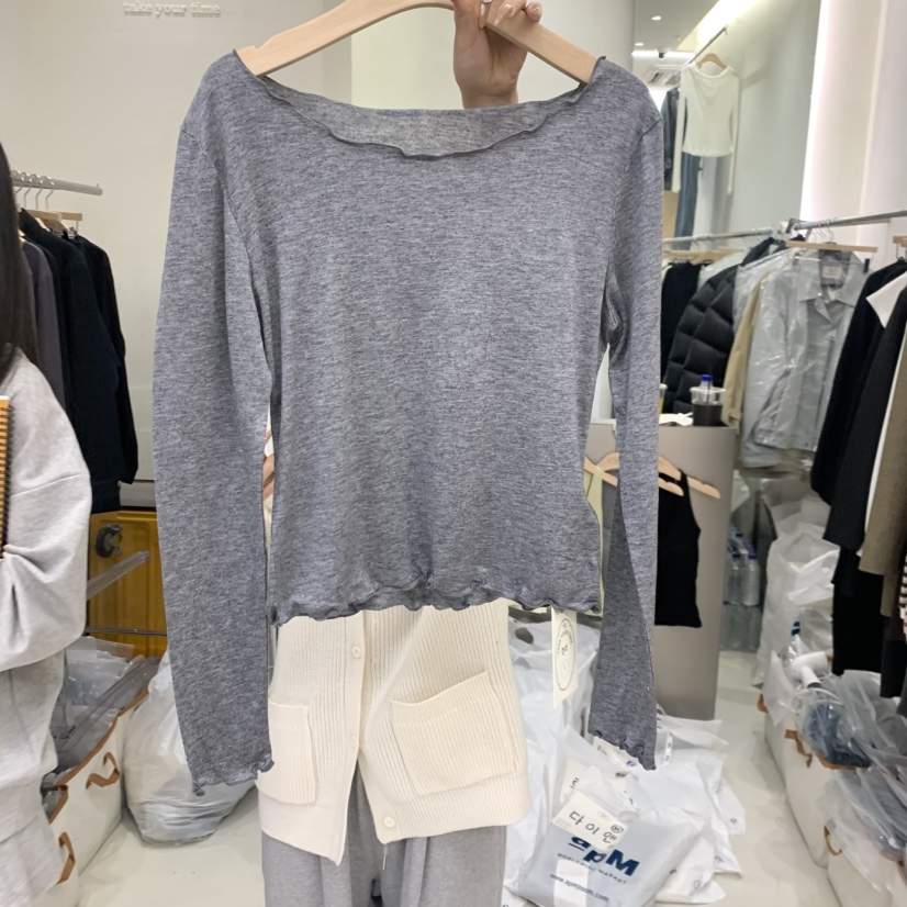 TAKE YOUE TIME韓國東大門代購女士新款26春夏人氣長袖T恤TAKE YOUE TIME長袖T恤