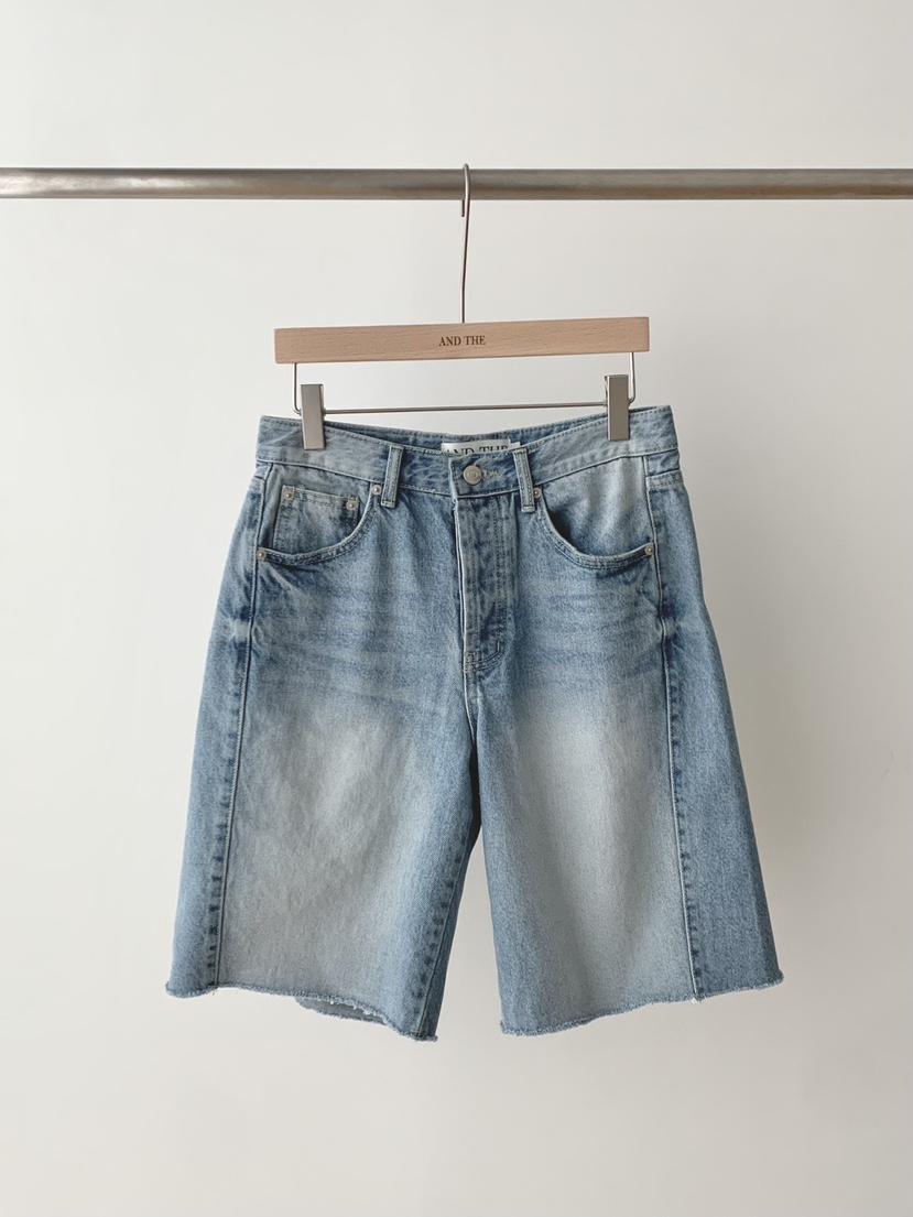 AND THE韓國直郵實拍女士新品推薦時尚26春夏熱賣休閑短褲AND THE短褲