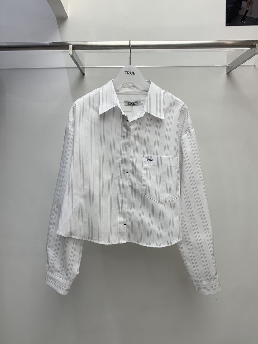 TRUE韓國直郵女裝新品熱賣休閑職業推薦人氣26春夏襯衫蕾絲衫TRUE襯衫/蕾絲衫