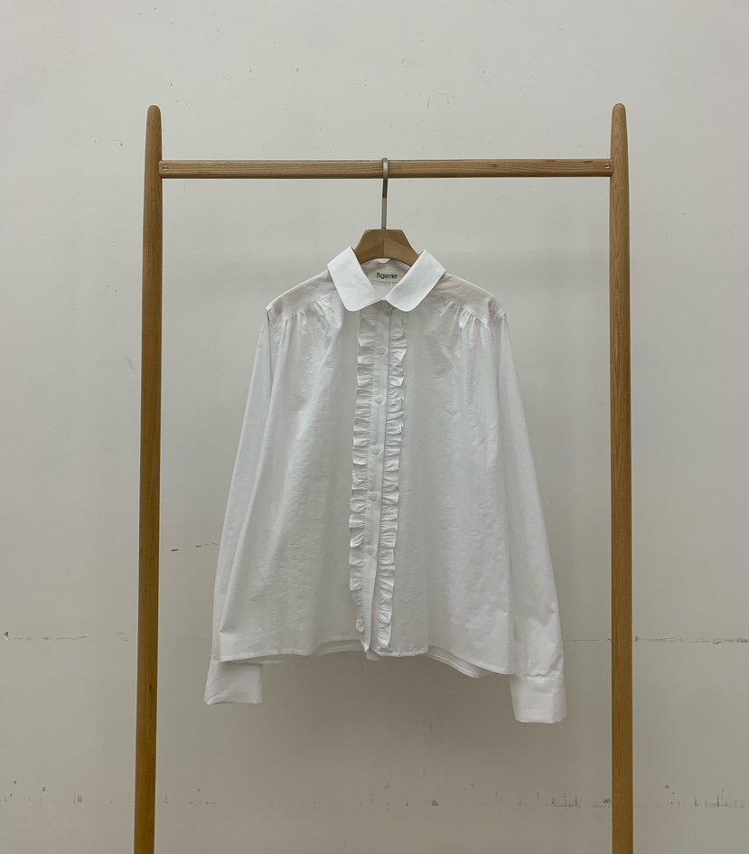 B_GARDER韓國直郵女士新款職業人氣休閑時尚26春夏襯衫蕾絲衫B.GARDER襯衫/蕾絲衫