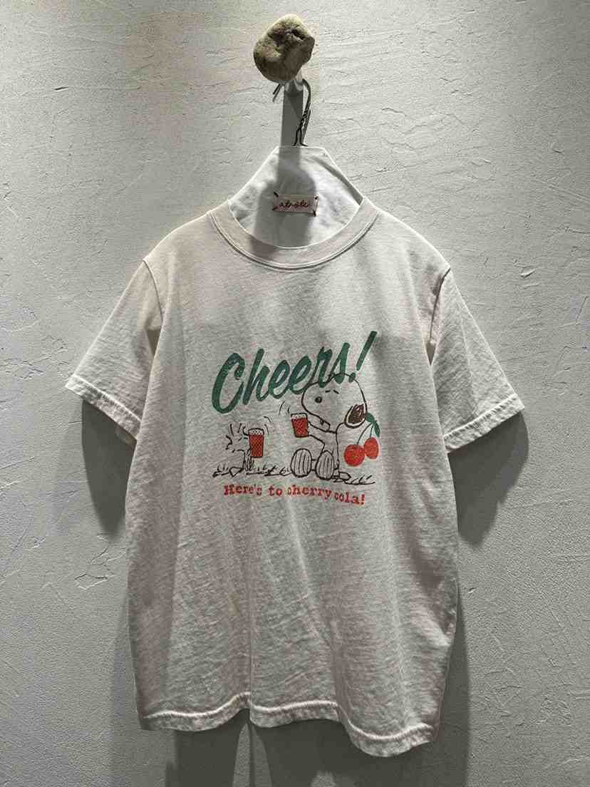 AT NOTE韓國代購女士新款人氣職業26春夏時尚熱賣T恤史努比AT NOTET恤