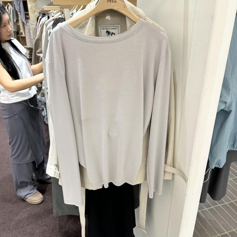 PITA/THEVERLIN韓國東大門直郵女裝新品26春夏熱賣長袖T恤PITA/THEVERLIN長袖T恤