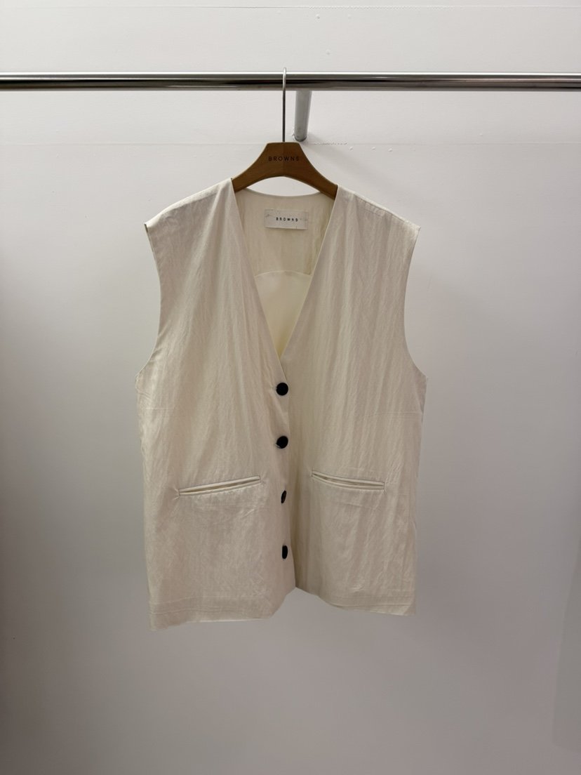 BROWNS-P韓國東大門直郵女裝新品職業時尚26春夏熱賣馬甲BROWNS-P馬甲